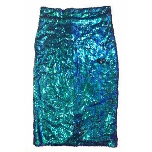 Mermaid Sequin Skirt (Lined)